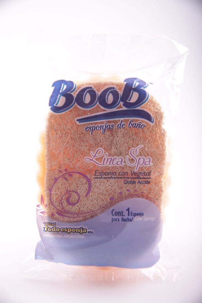 ESPONJA DE BAÑO BOOB *